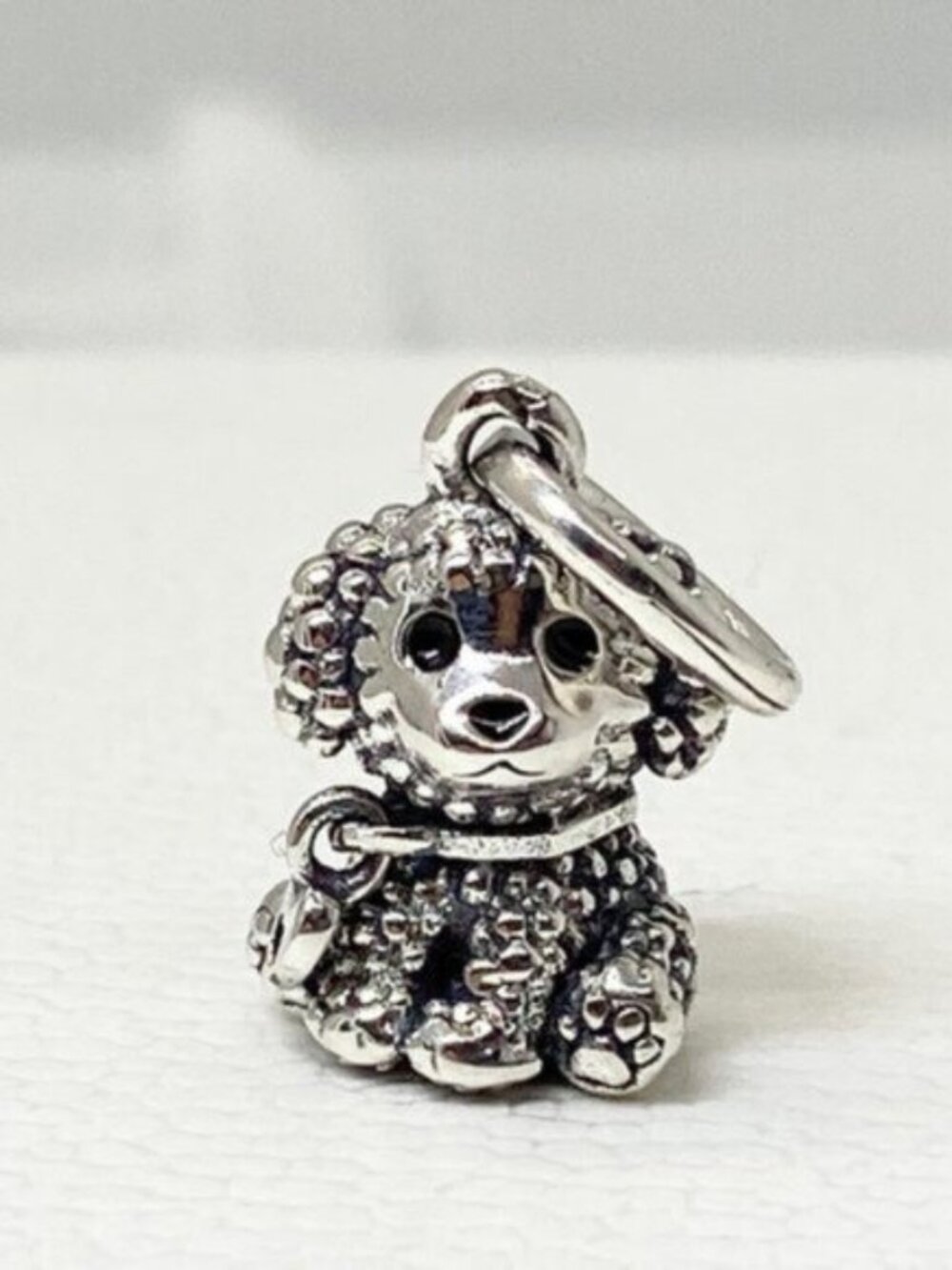 Pandora Silver Poodle Dog Charm